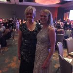 Becky Wade and I celebrate the Ritas at RWA 2016 (we were both nominated)