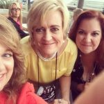 Nancy Naigle and Tiffany Snow help me celebrate at the Montlake Party at RWA 2016