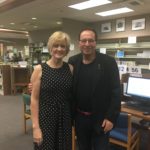 Brenda and UK author Peter James