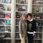 Sandra Brown and I at her office in Arlington, TX