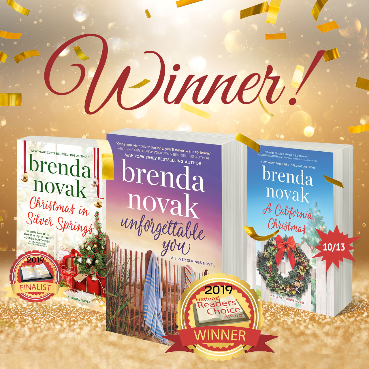 National Readers’ Choice Award Winner! National Readers' Choice Award Winner!